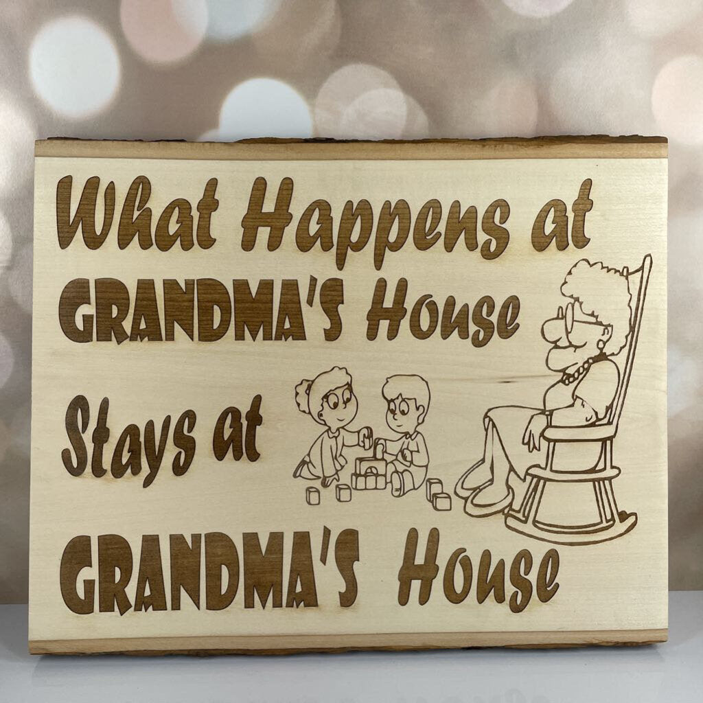 WHAT HAPPENS AT GRANDMAS