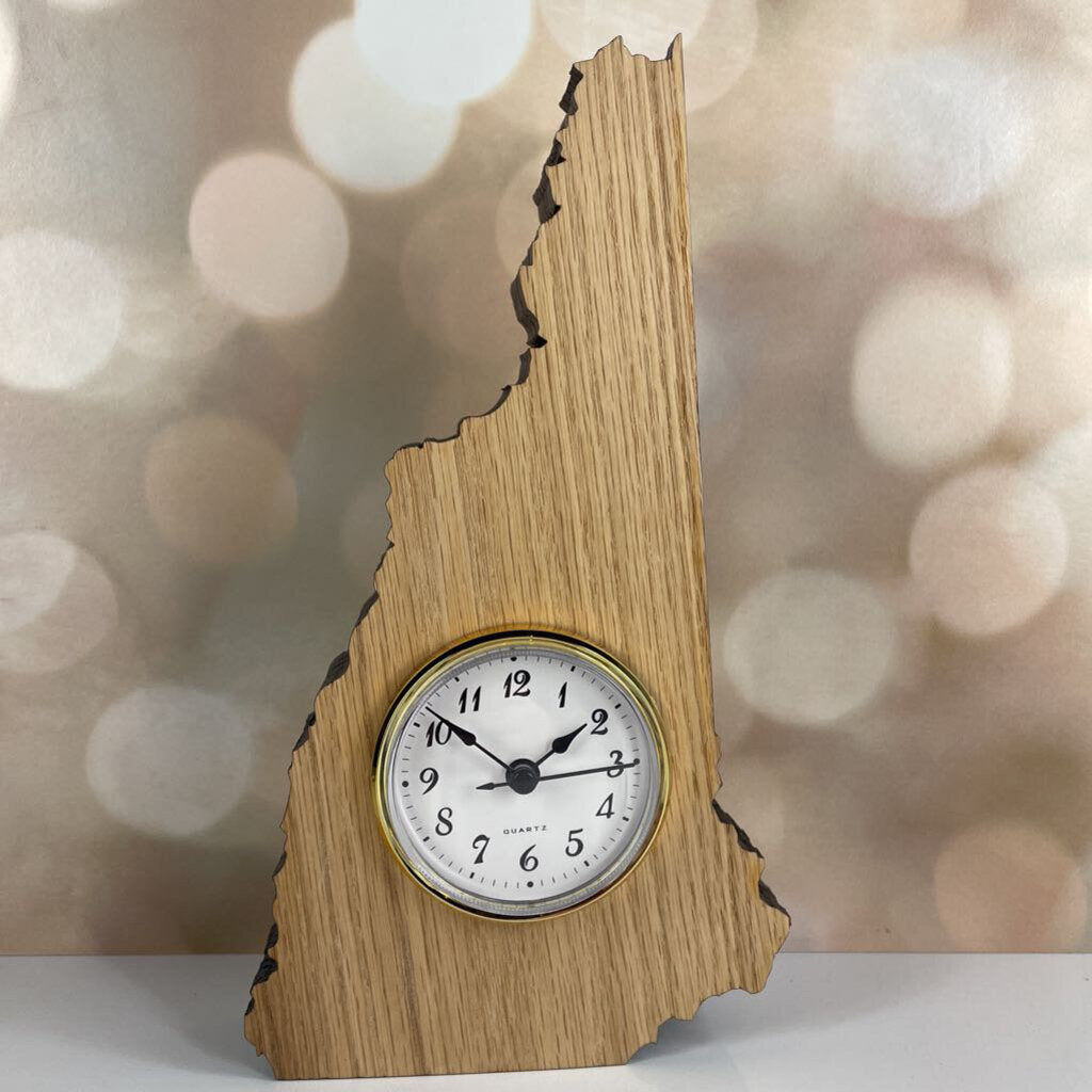 NH PROFILE CLOCK-OAK WOOD