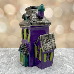 HAUNTED HOUSE LIGHT UP PURPLE BLACK - view 2