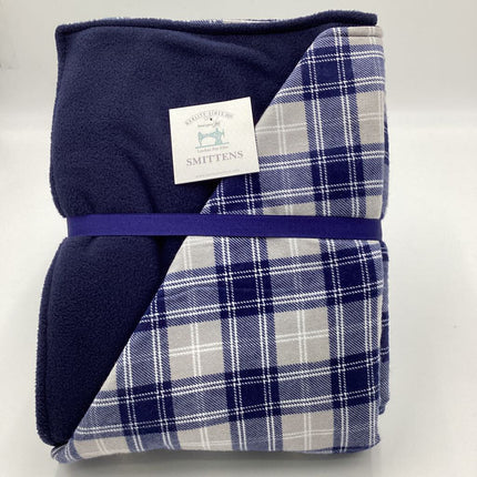 BLANKET - BLUE PLAID/BLUE