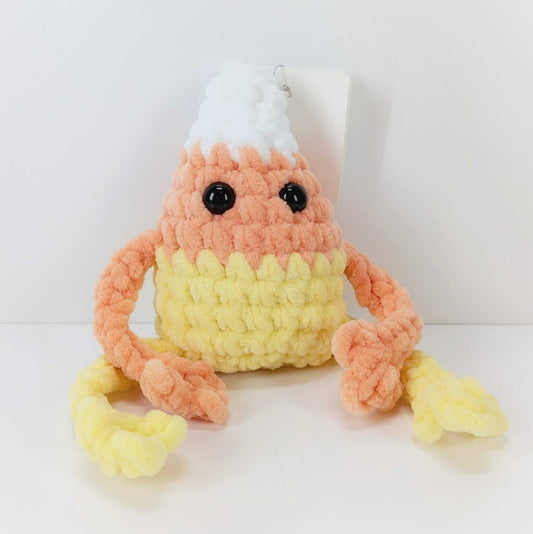 Leggy Candy Corn Crochet Stuffie