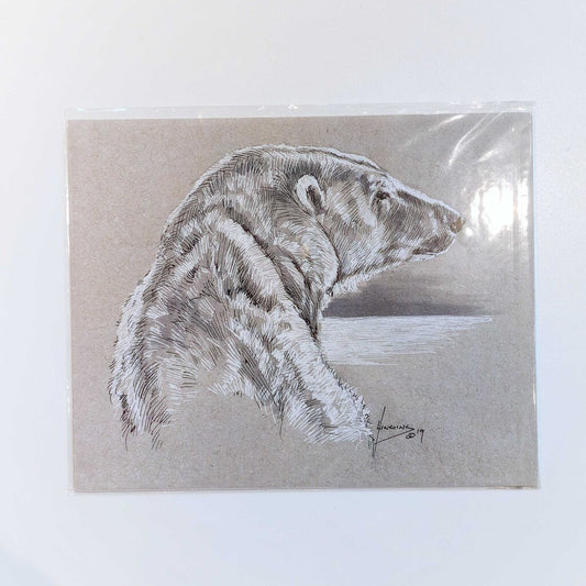 Polar Bear Art Print