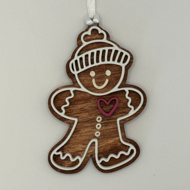 GINGERBREAD BOY ORNAMENT