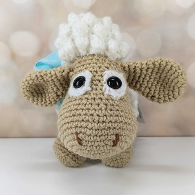 Leslie Lamb Crochet Stuffed Animal