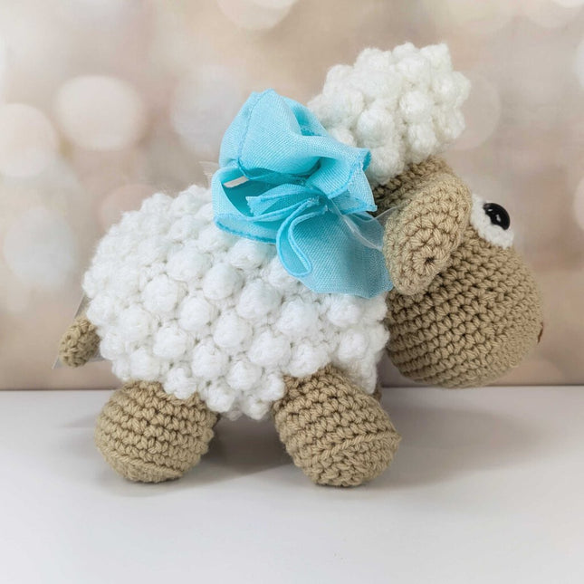 Leslie Lamb Crochet Stuffed Animal