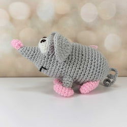 Millicent Mouse Crochet Stuffed Animal - view 1