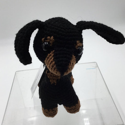 Dolly Dachshund Crochet Stuffed Animal