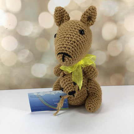 Kathy Kangaroo Crochet Stuffed Animal