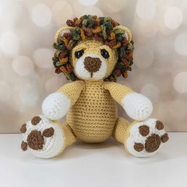 Leon Lion Crochet Stuffed Animal