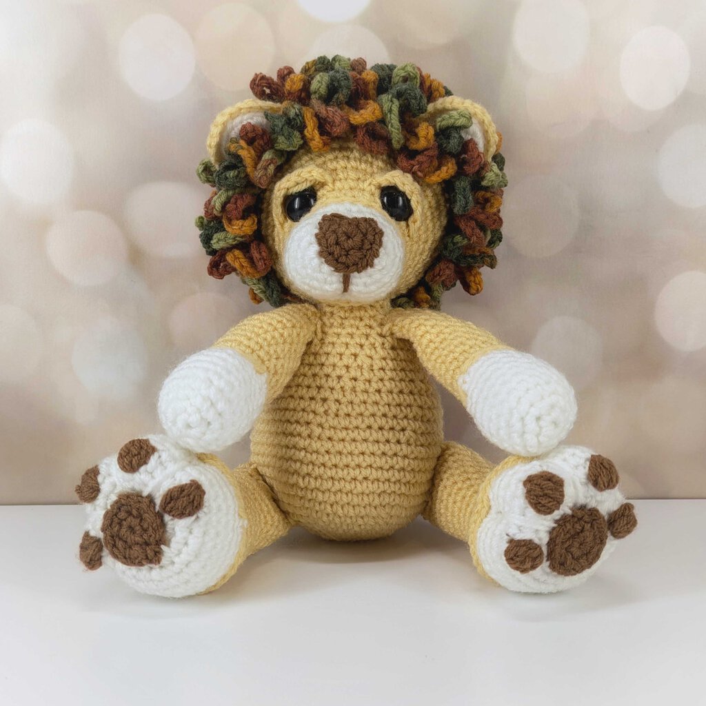 Leon Lion Crochet Stuffed Animal