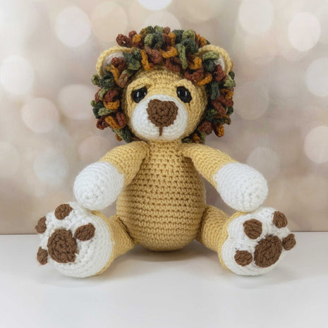 Leon Lion Crochet Stuffed Animal