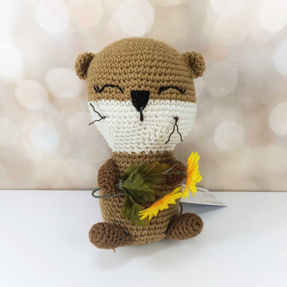 Olga Otter Crochet Stuffed Animal