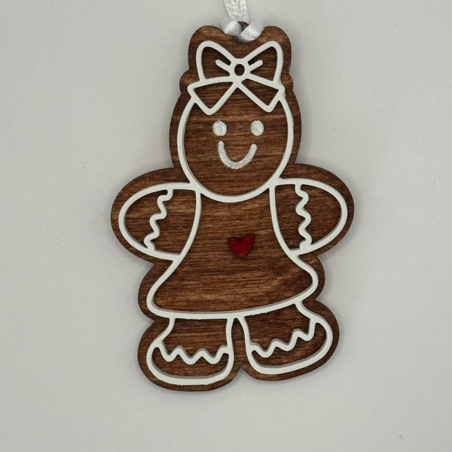 GINGERBREAD GIRL ORNAMENT