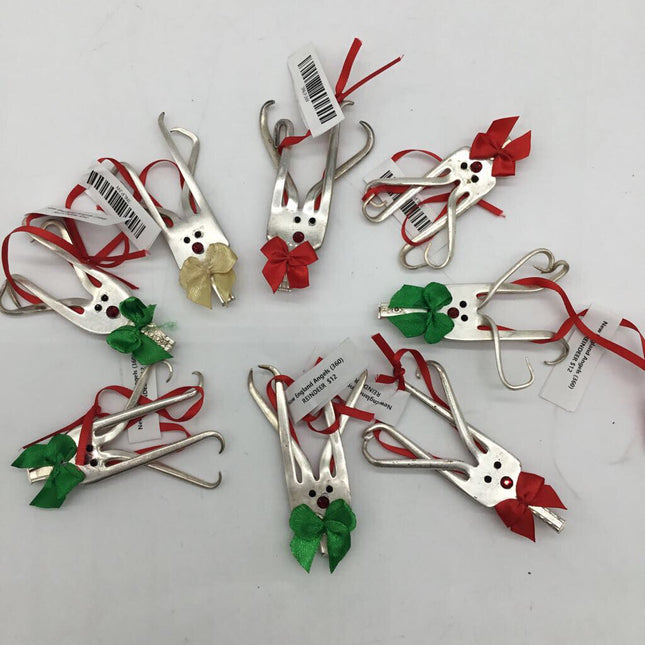 REINDEER FORK ORNAMENT