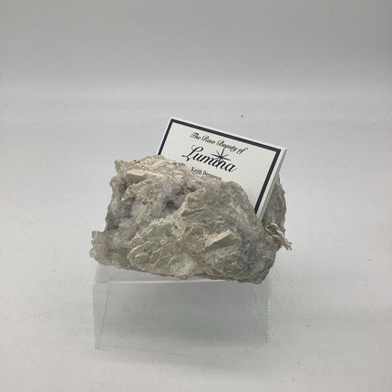 BC19 QUARTZ CRYSTAL BUSINESS CARD HOLDER