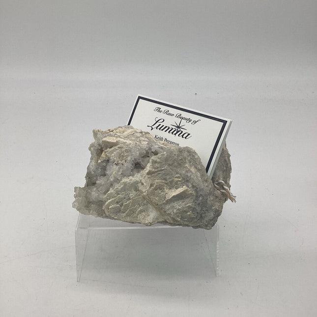 BC19 QUARTZ CRYSTAL BUSINESS CARD HOLDER