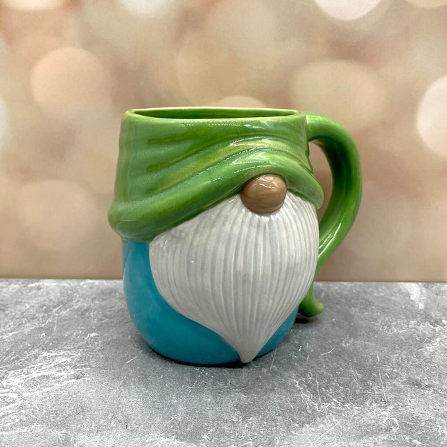 GNOME MUG GREEN B BLUE
