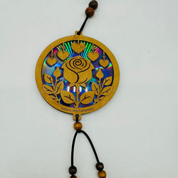 Suncatcher - Rose w/Hearts - view 2
