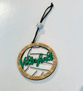 Ornament - Volleyball - Green