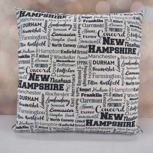 NH Pillow - Black and White