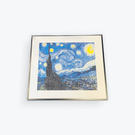 The Starry Night-Blue Cross-Stitch