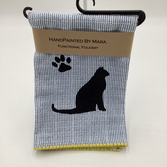 BLACK CAT DISHTOWEL