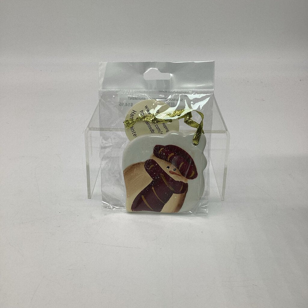 SAMMIE SNOWMAN ORNAMENT