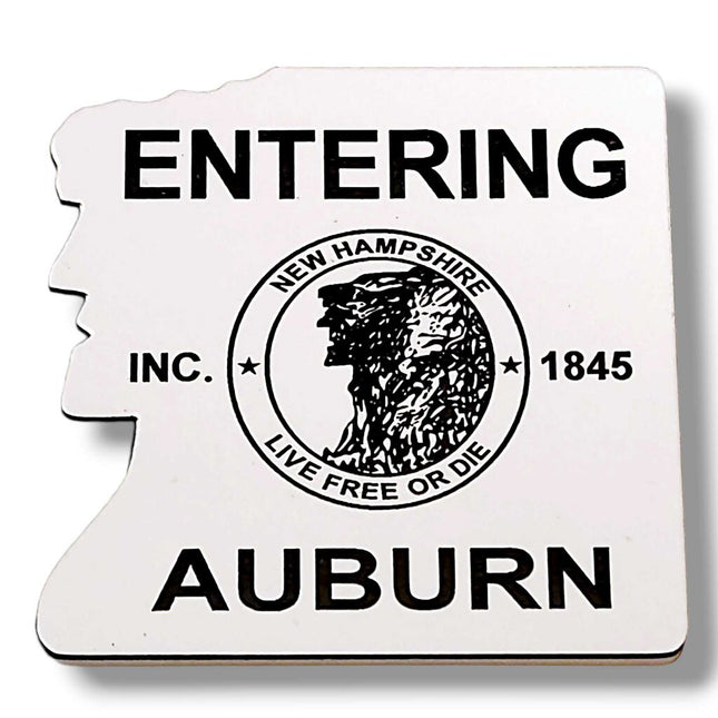 Entering Auburn Acrylic 2 Color Magnets