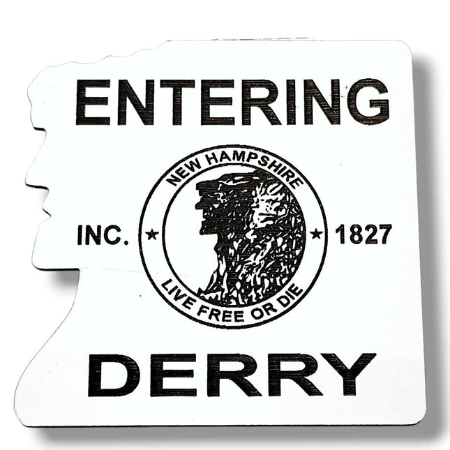 Entering Derry Acrylic 2 Color Magnets