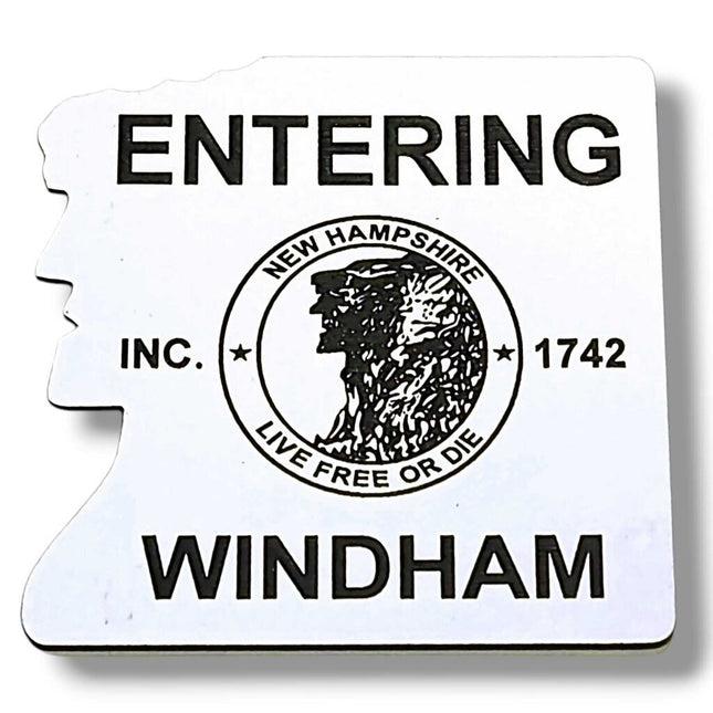 Entering Windham Acrylic 2 Color Magnets
