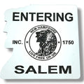 Entering Salem Acrylic 2 Color Magnets