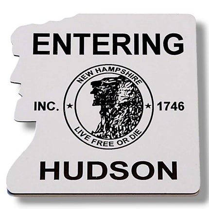Entering Hudson Acrylic 2 Color Magnets