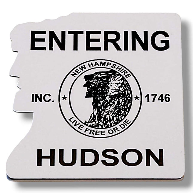 Entering Hudson Acrylic 2 Color Magnets