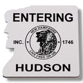 Entering Hudson Acrylic 2 Color Magnets