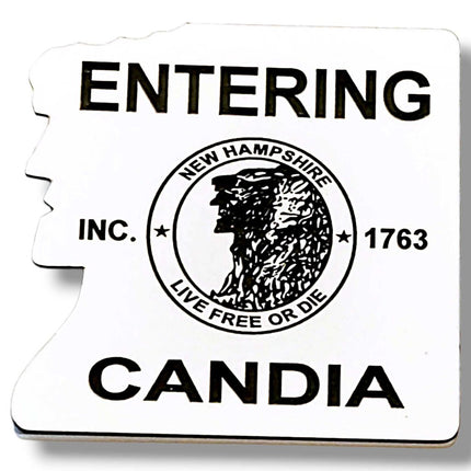 Entering Candia Acrylic 2 Color Magnets