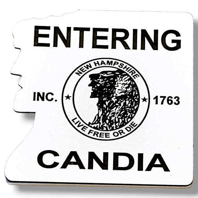 Entering Candia Acrylic 2 Color Magnets