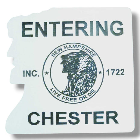 Entering Chester Acrylic 2 Color Magnets