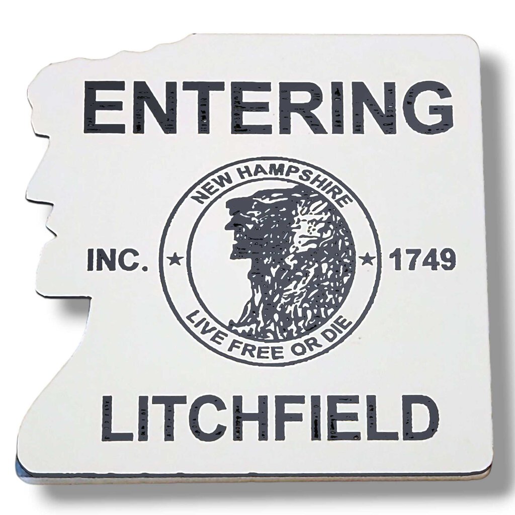 Entering Litchfield Acrylic 2 Color Magnets