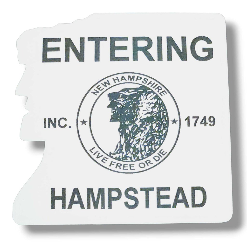 Entering Hamstead Acrylic 2 Color Magnets