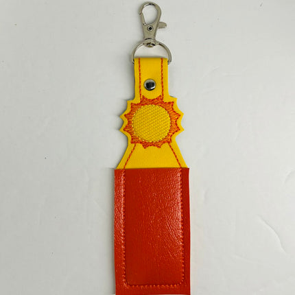 Lip Balm Keeper Keychain - Sunshine