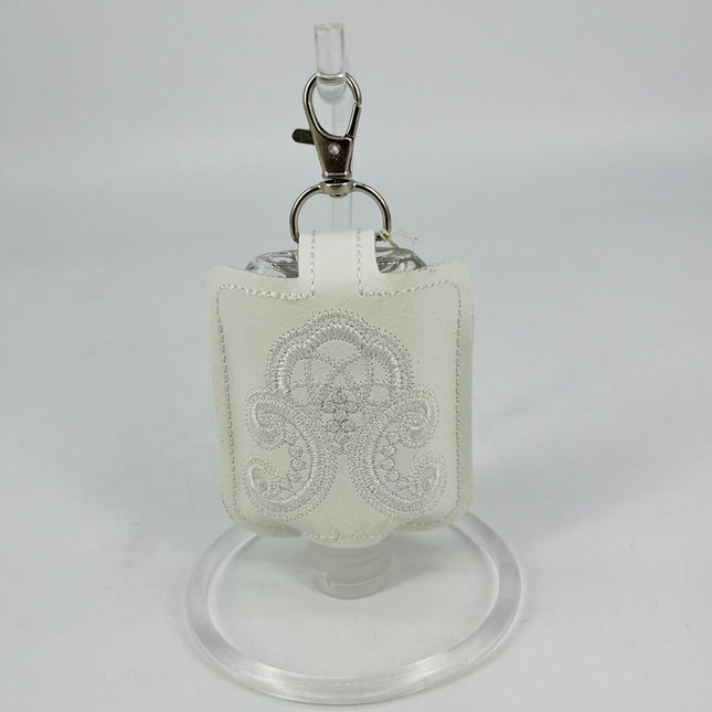 HAND SANITIZER WHITE ON WHITE