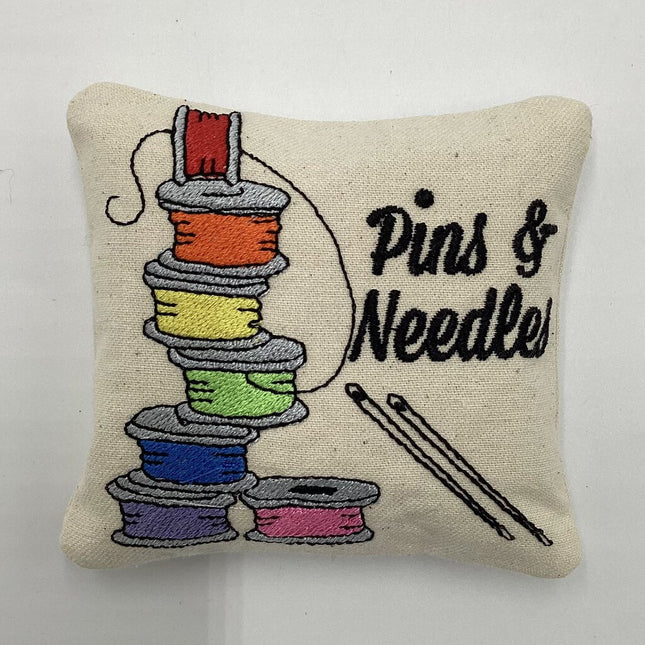 SEWING PIN KEEP BOBBINS