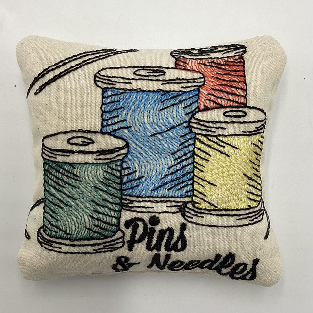 SEWING PIN KEEP THREAD