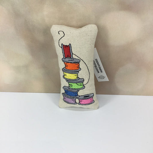 SEWING PIN KEEP BOBBINS TALL