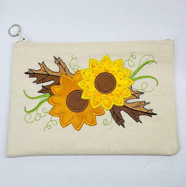 5X7 ZIP SUNFLOWERS