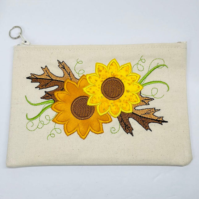 5X7 ZIP SUNFLOWERS