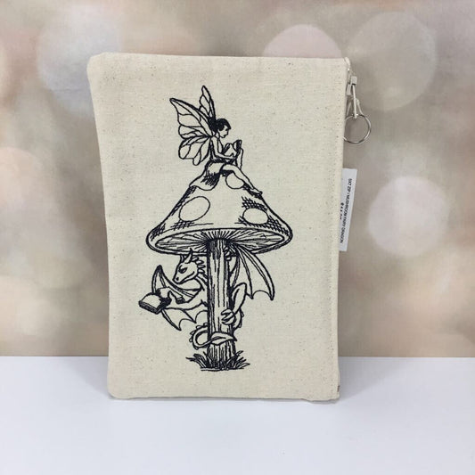 5X7 ZIP MUSHROOM FAIRY DRAGON