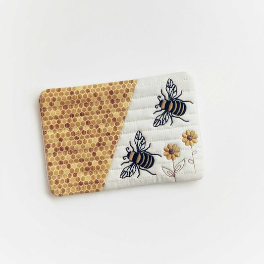 Mug Mat Coaster Bee