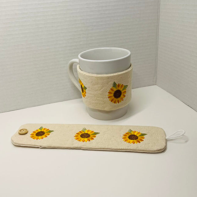 MUG WRAP SUNFLOWERS