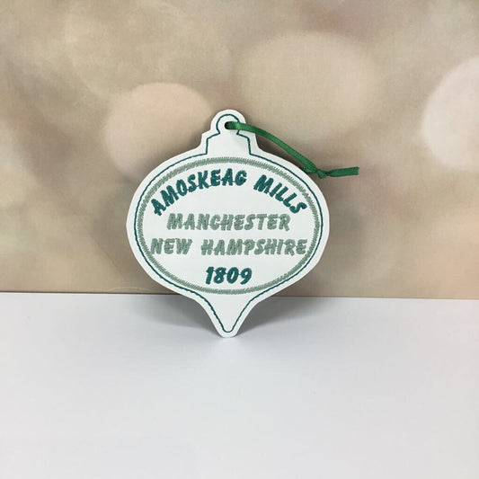 ORNAMENT VINYL AMOSKEAG MILLS DROP